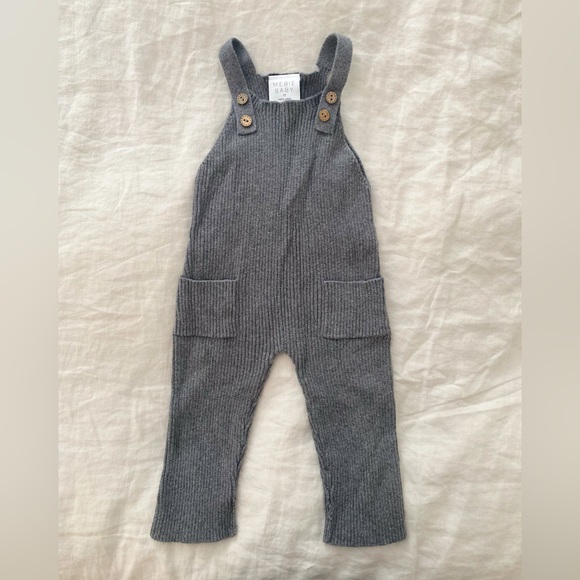 Mebie Baby Knit Overalls - Picture 1 of 2